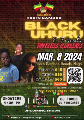 Black Uhuru & Friends Live "Timeless Classics"