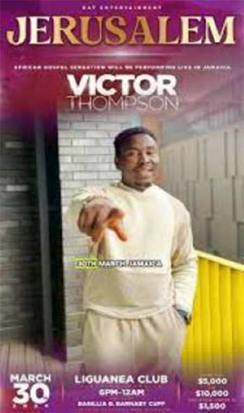 Nigerian gospel singer, Victor Thompson