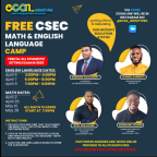 FREE CSEC Math and English Language CAMP