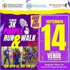 National Council for Senior Citizens (NCSC) - Purple 3K Walk/Run